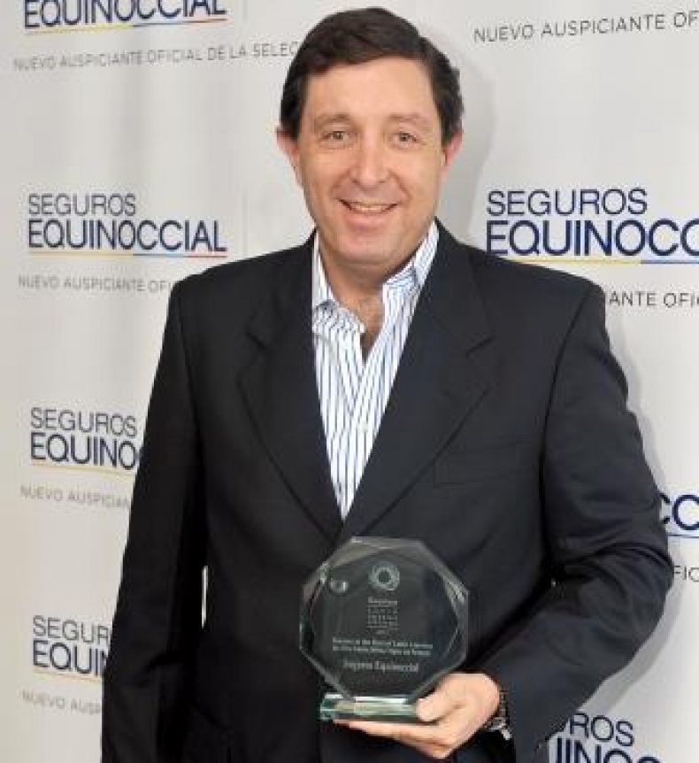 SEGUROS EQUINOCCIAL CONDECORADA COMO LA MEJOR ASEGURADORA ENTRE 100 COMPAÑIAS DE AMÉRICA DEL SUR