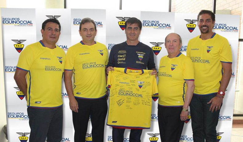 SEGUROS EQUINOCCIAL ES EL NUEVO AUSPICIANTE DE LA SELECCIÓN ECUATORIANA DE FÚTBOL
