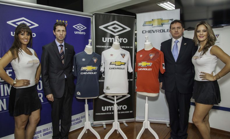 Chevrolet continuará apoyando a Liga Deportiva Universitaria de Quito e Independiente del Valle en el 2016