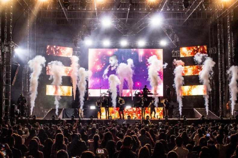UN CONCIERTO LLENO DE EXITOS JUNTO A MALUMA, JOEY MONTANA Y NIKKI MACKLIFF