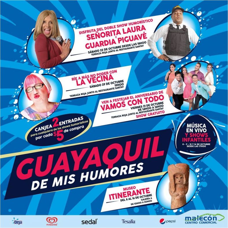 OCTUBRE DE LA DIVERSIÓN EN EL CENTRO COMERCIAL MALECÓN