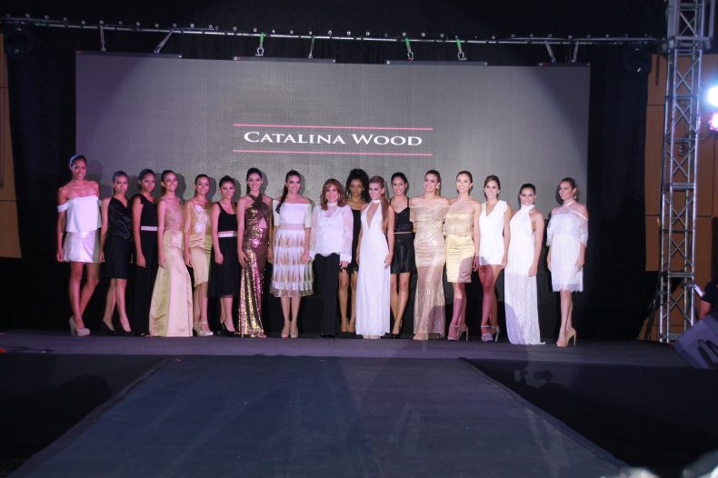 CATALINA WOOD IMPUSO SU ELEGANCIA CON LA COLECCIÓN TIMELESS EN LA EXPO FASHION MARIELA