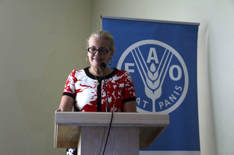 María Soledad Vela participó en encuentro internacional sobre el desperdicio de alimentos organizado por FAO