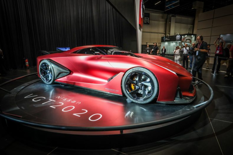 Nissan concept 2020 vision gran turismo la visión de Nissan del superauto del futuro; de los videojuegos al salón de São Paulo 2016