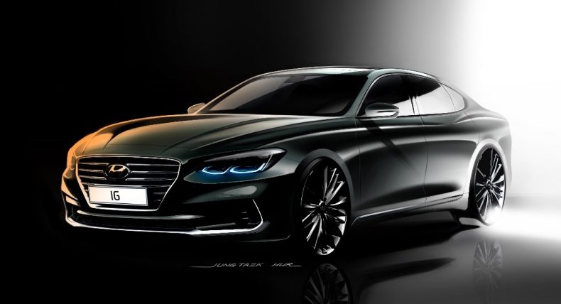 Hyundai Motor presenta las primeras imágenes del nuevo Azera