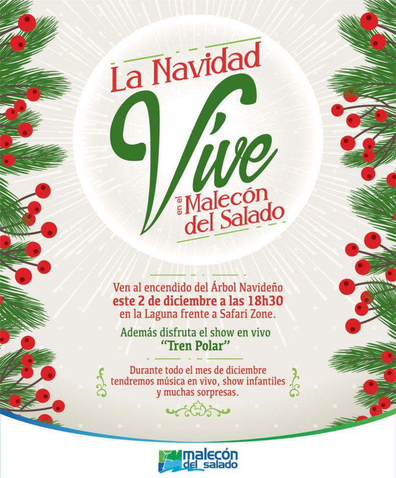 LA NAVIDAD VIVE EN EL MALECÓN DEL SALADO