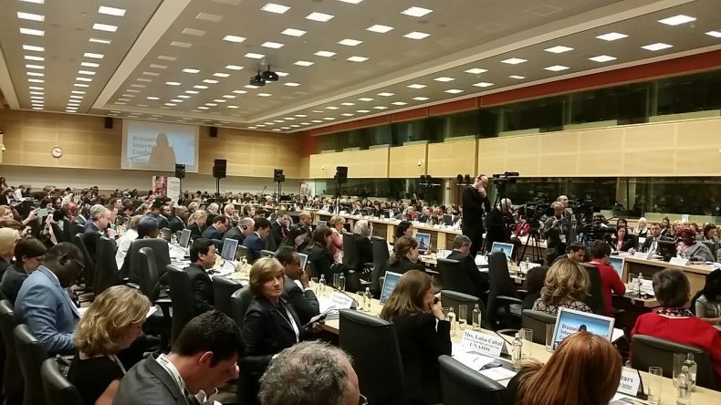 María Soledad Vela participó en Bruselas para apoyar la agenda global de derechos sexuales y derechos reproductivos