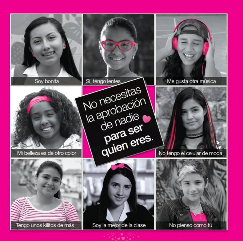 Nosotras lanza campaña en pro de la seguridad y la confianza para prevenir el bullying