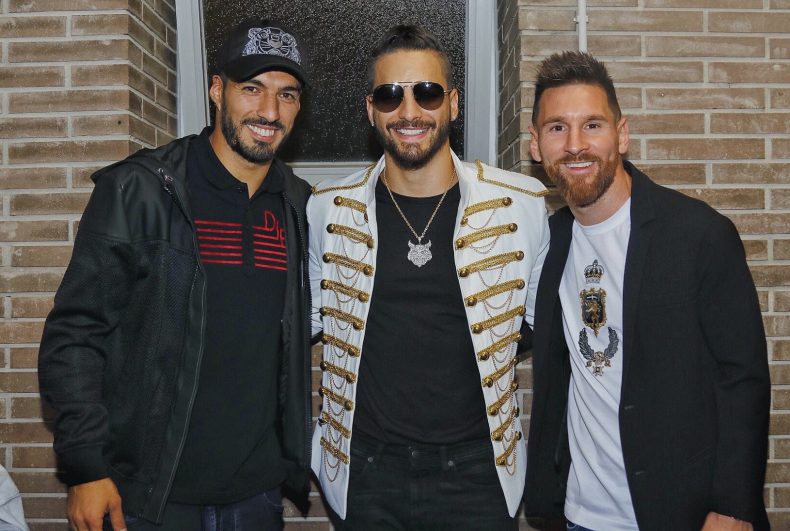 MALUMA Y LEO MESSI EN BARCELONA, ASÍ FUE SU ENCUENTRO ANTES DEL SHOW MALUMA Y LEO MESSI EN BARCELONA, ASÍ FUE SU ENCUENTRO ANTES DEL SHOW