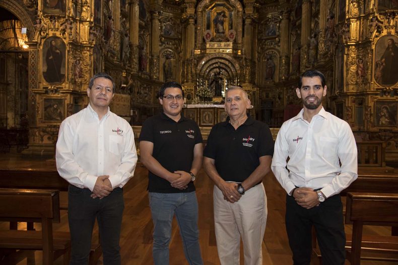 BIODRY APORTA CON LA RESTAURACIÓN DE LAS IGLESIAS EN LA CAPITAL