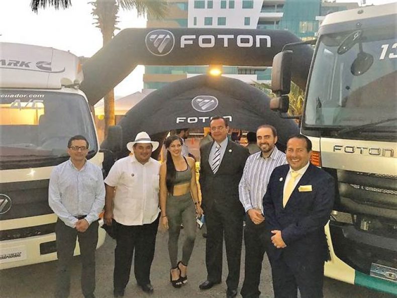 FOTON ESTUVO PRESENTE EN LA III EXPOCONFERENCIA DE TRANSPORTE MANTA 2017