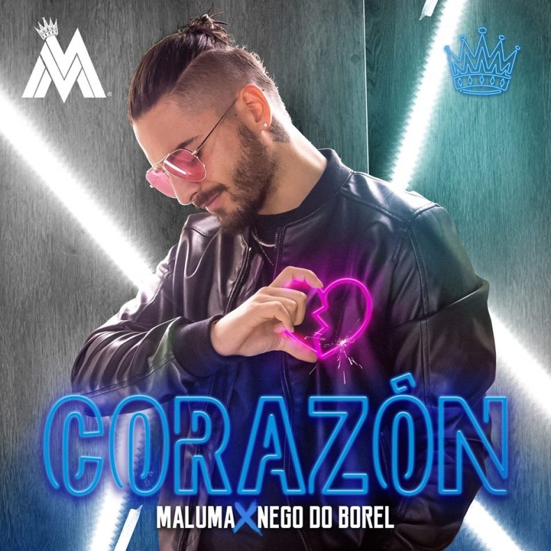 MALUMA CAUSA FUROR CON #CORAZÓN