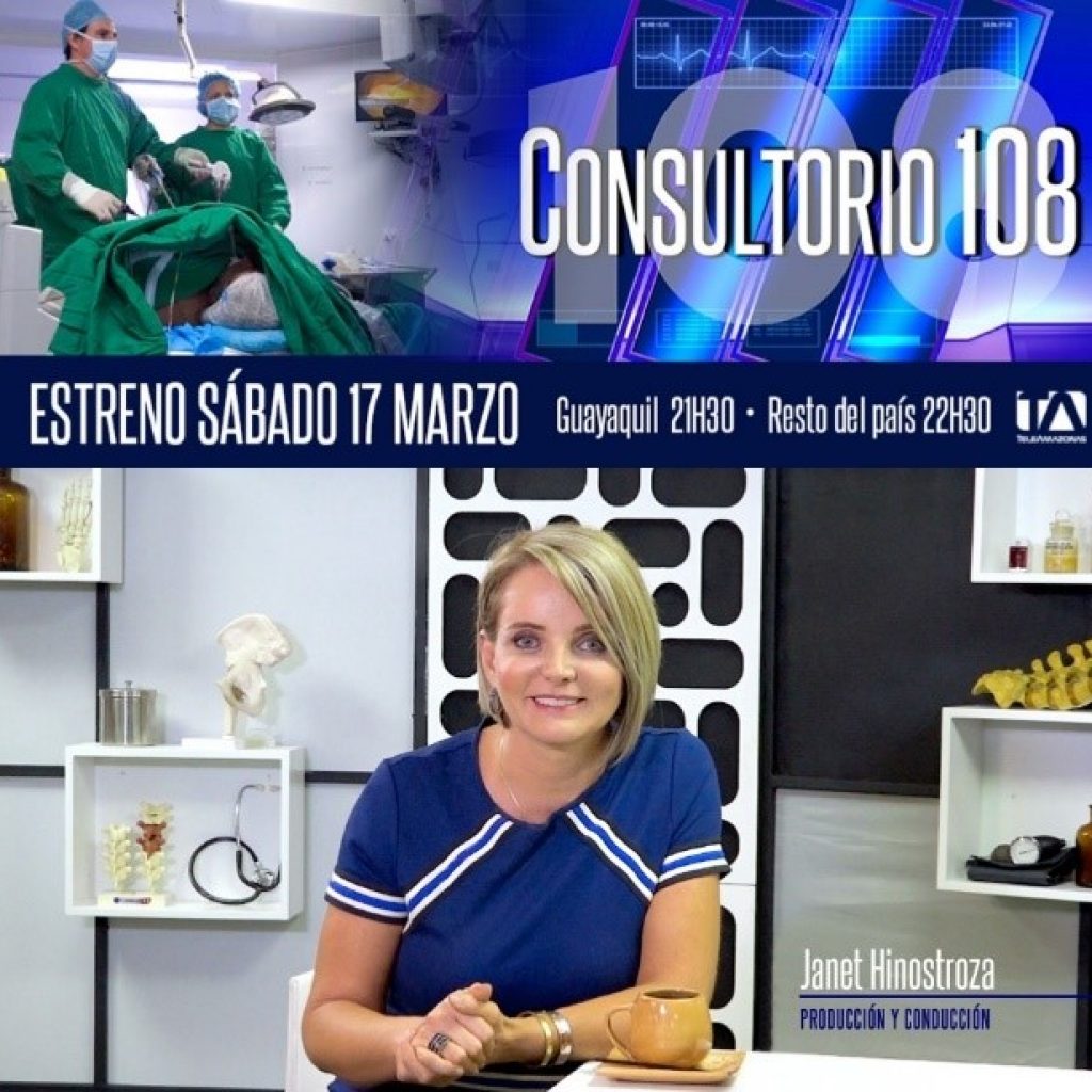 JANET HINOSTROZA SORPRENDE AL ECUADOR CON SU NUEVO PROGRAMA CONSULTORIO 108