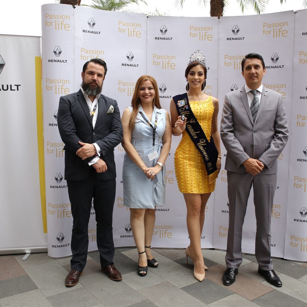 RENAULT ENTREGA EL TODO TERRENO DUSTER A VIRGINIA LIMONGI, MISS ECUADOR 2018
