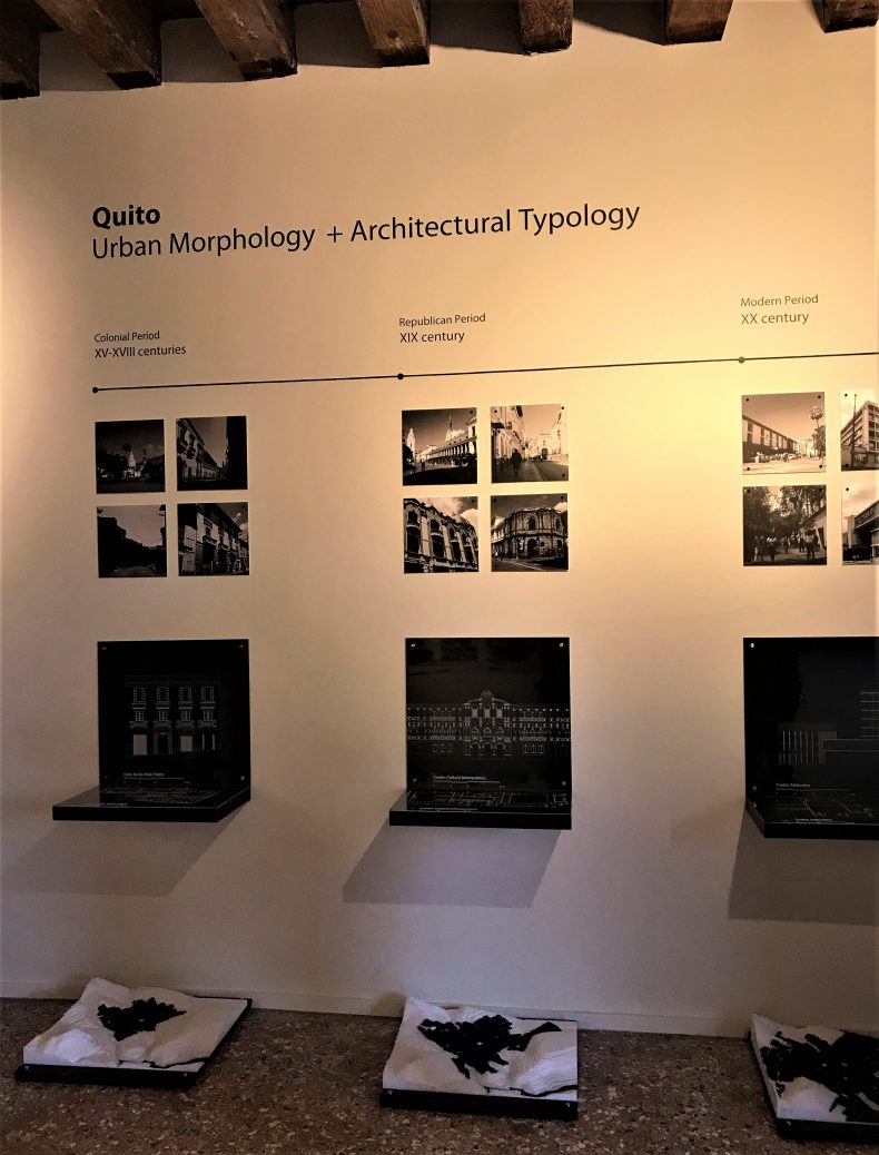 LA RIQUEZA ARQUITECTÓNICA DEL CENTRO HISTÓRICO DE QUITO SE EXHIBE EN EL BIENAL DE ARQUITECTURA DE VENECIA 2018 Bienal de Arquitectura de Venecia 2018