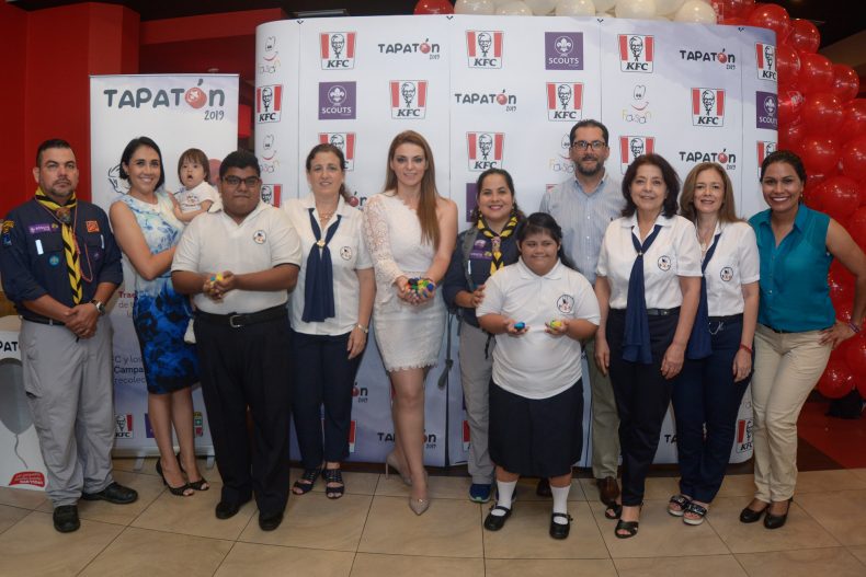 KFC inicia Campaña Social #Tapaton2019 a favor de los niños de la Fundación F.A.S.A.N. y el Sistema Ecológico. KFC - Tapatón 2019
