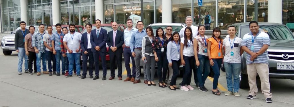 Empresa española, AGUAS DE VALENCIA, a través de su filial en ECUADOR, incorpora personal ecuatoriano a su plantilla.