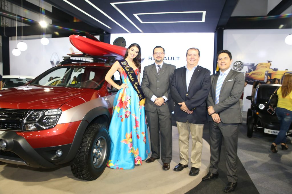 RENAULT JUNTO A MISS ECUADOR DESLUMBRARON EN EL AUTOSHOW 2019