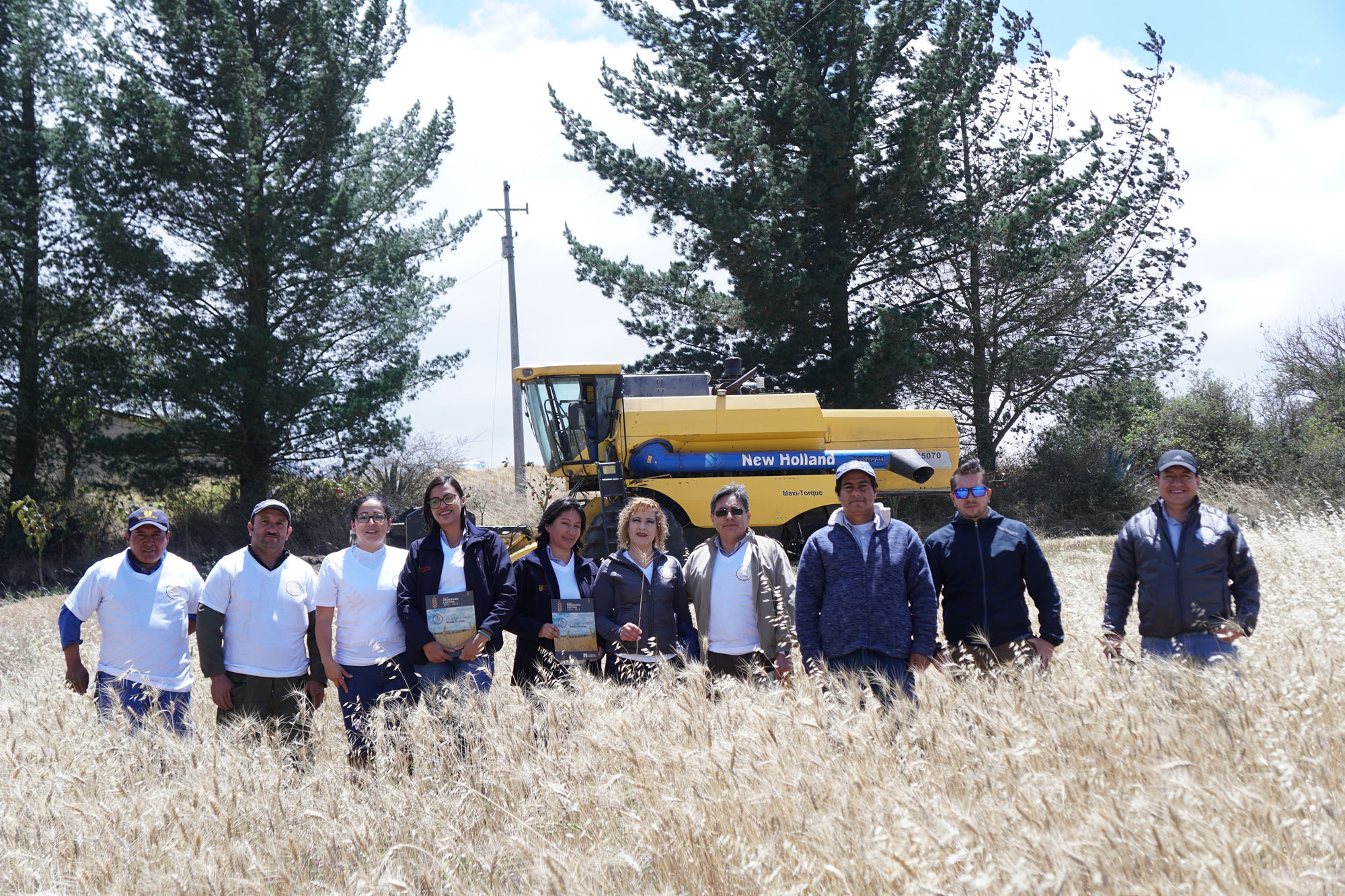 Moderna Alimentos, a través de su programa “Cultiva”, benefició a más de 400 familias agricultoras con la compra de más de 4.700 toneladas de trigo nacional