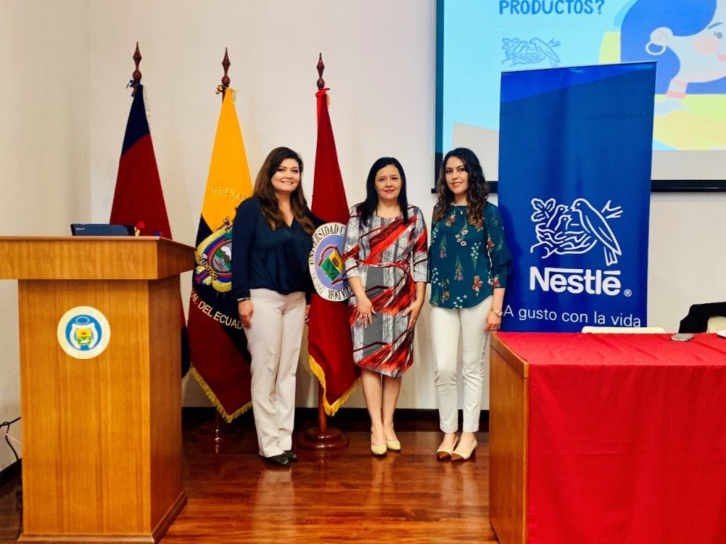 NESTLÉ ECUADOR Y LA UNIVERSIDAD CENTRAL DEL ECUADOR DESARROLLARON FORO DE EDUCACIÓN EN NUTRICIÓN Y LECTURA DE ETIQUETADO