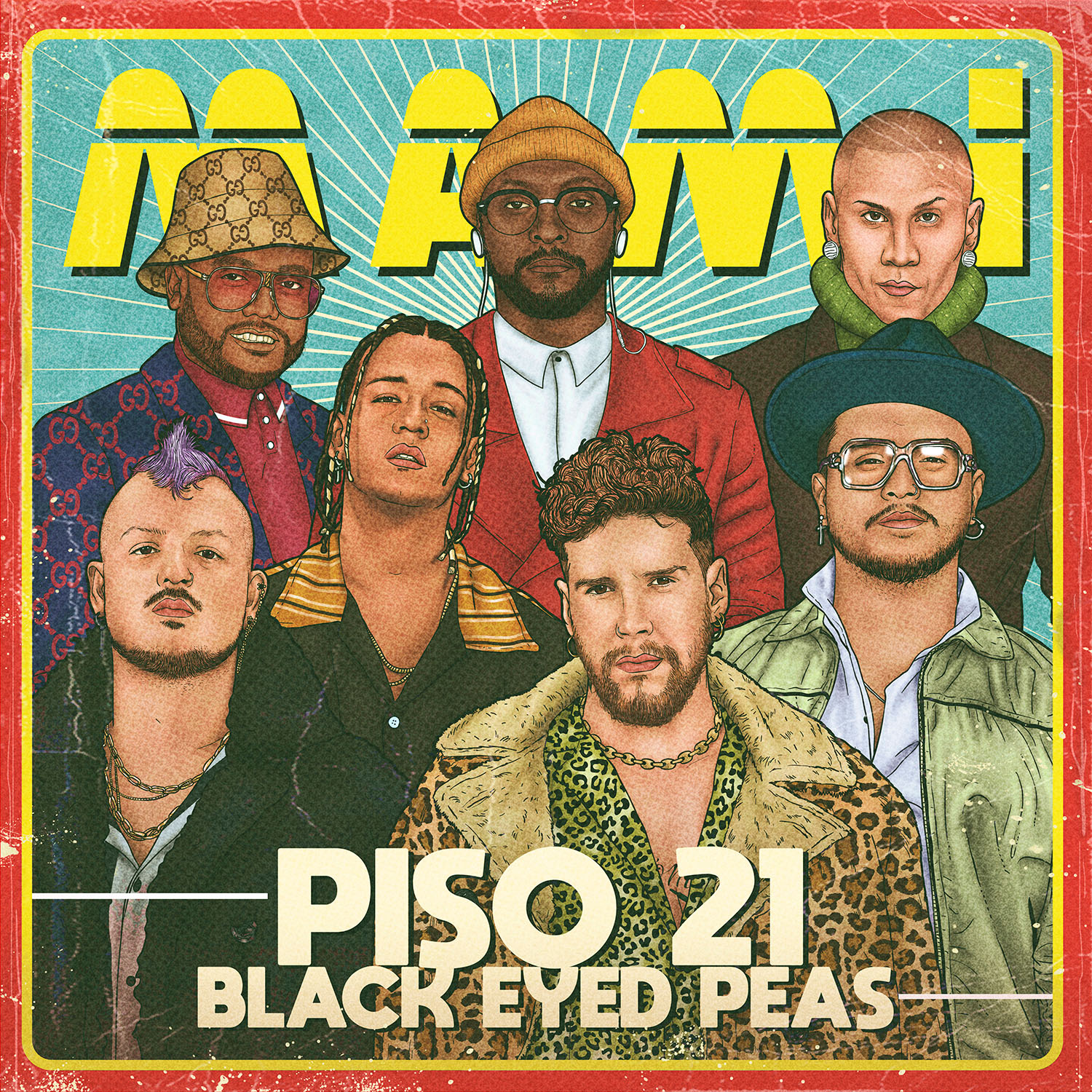 PISO 21 presenta MAMI junto a BLACK EYED PEAS.