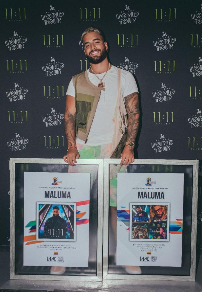 MALUMA CAUTIVÓ A GUAYAQUIL CON EL WORLD TOUR 11:11