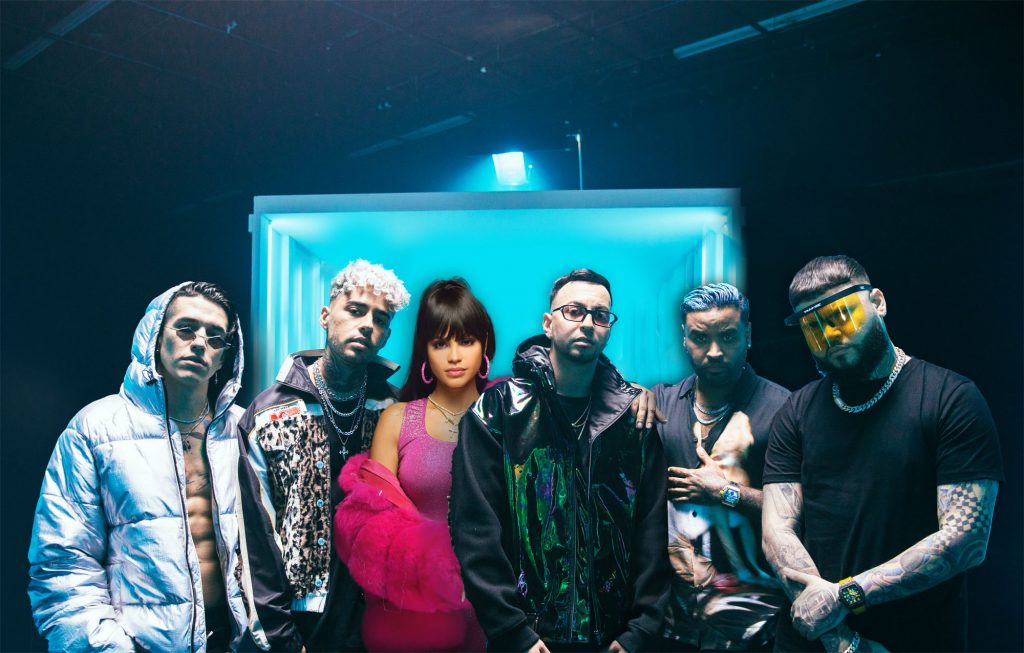 JUSTIN QUILES junto a los grandes del reggaetón NATTI NATASHA, FARRUKO, ZION, DALEX Y LENNY TAVÁREZ presenta la versión remix de su éxito DJ NO PARE