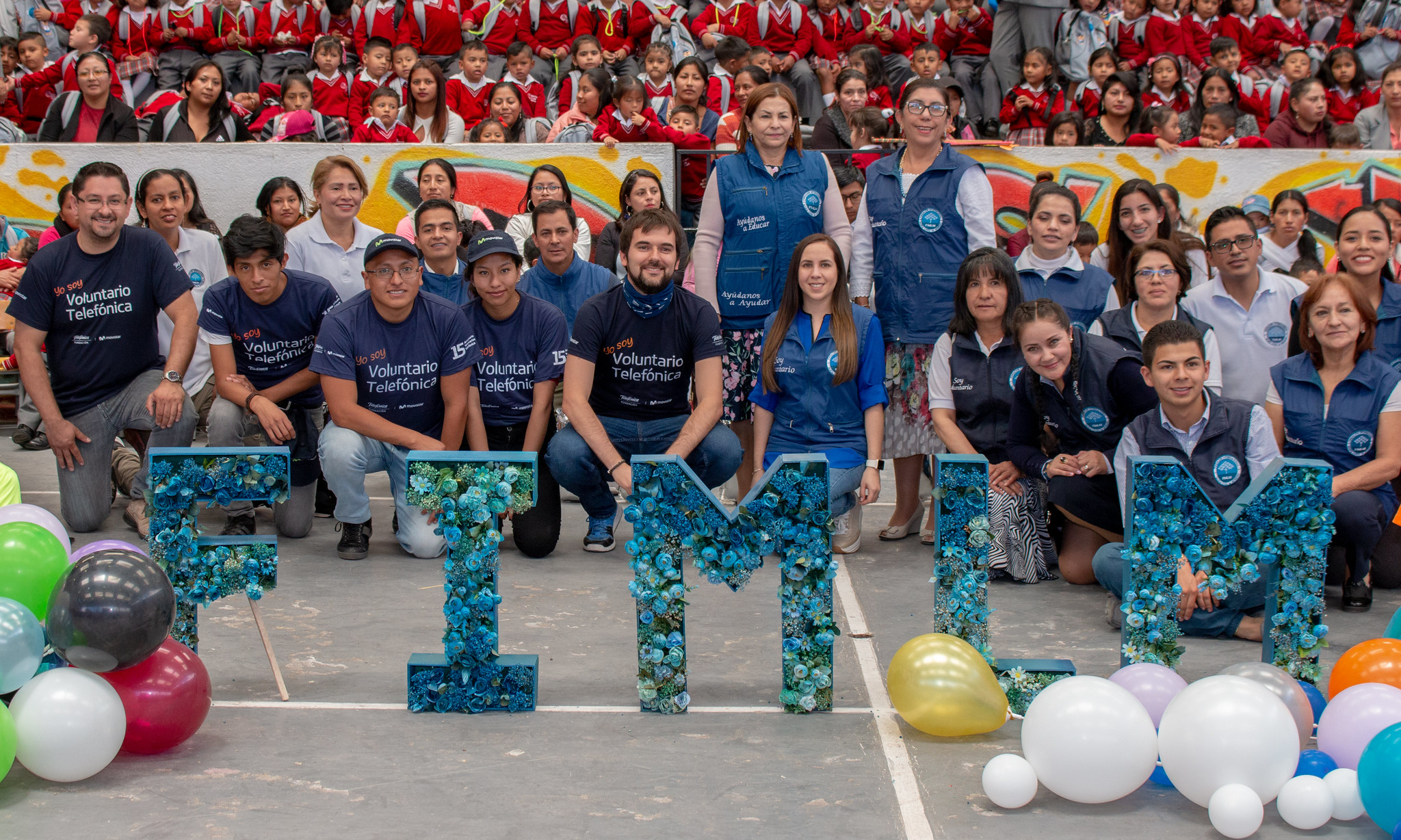 Voluntarios Telefónica Movistar se suman a la labor de la Fundación María Luisa de Moreno