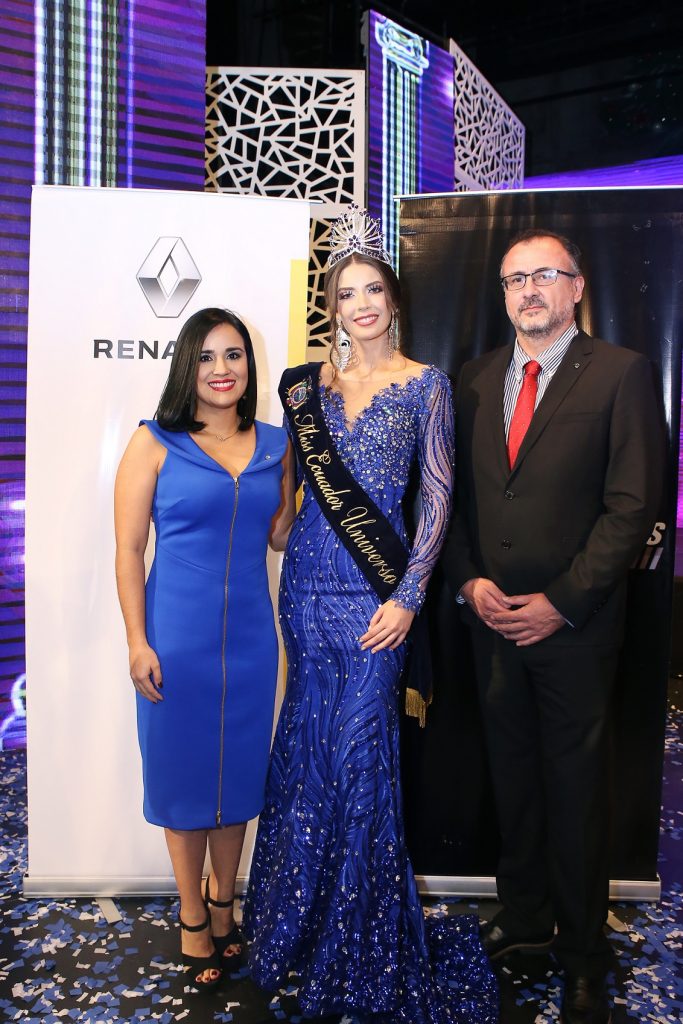 RENAULT AUGURA MUCHOS ÉXITOS A CRISTINA HIDALGO, MISS ECUADOR 2019