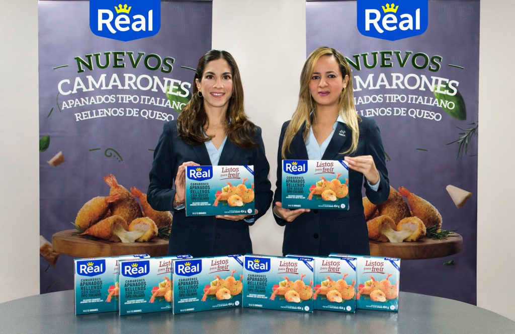 Camarones tipo italiano, lo nuevo de Alimentos Real