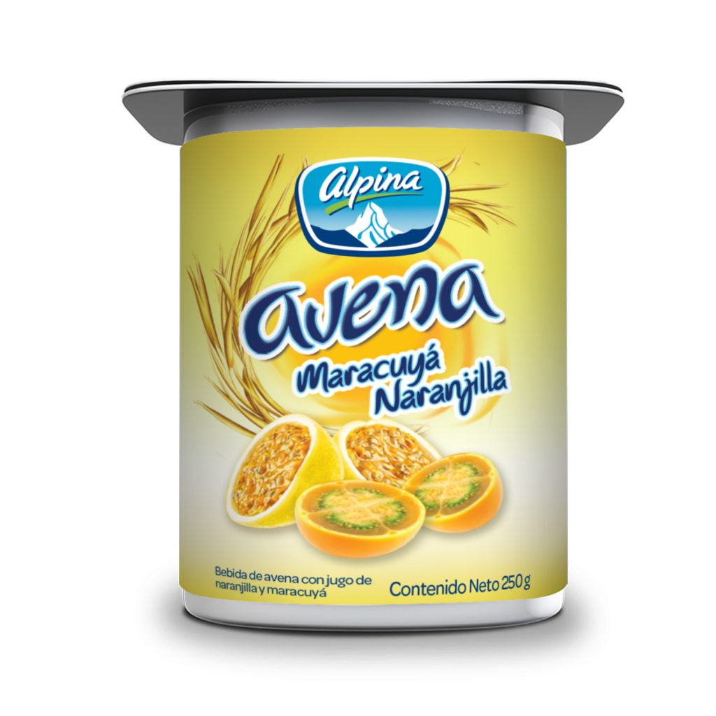 Alpina lanza su nueva Avena Alpina Maracuyá Naranjilla