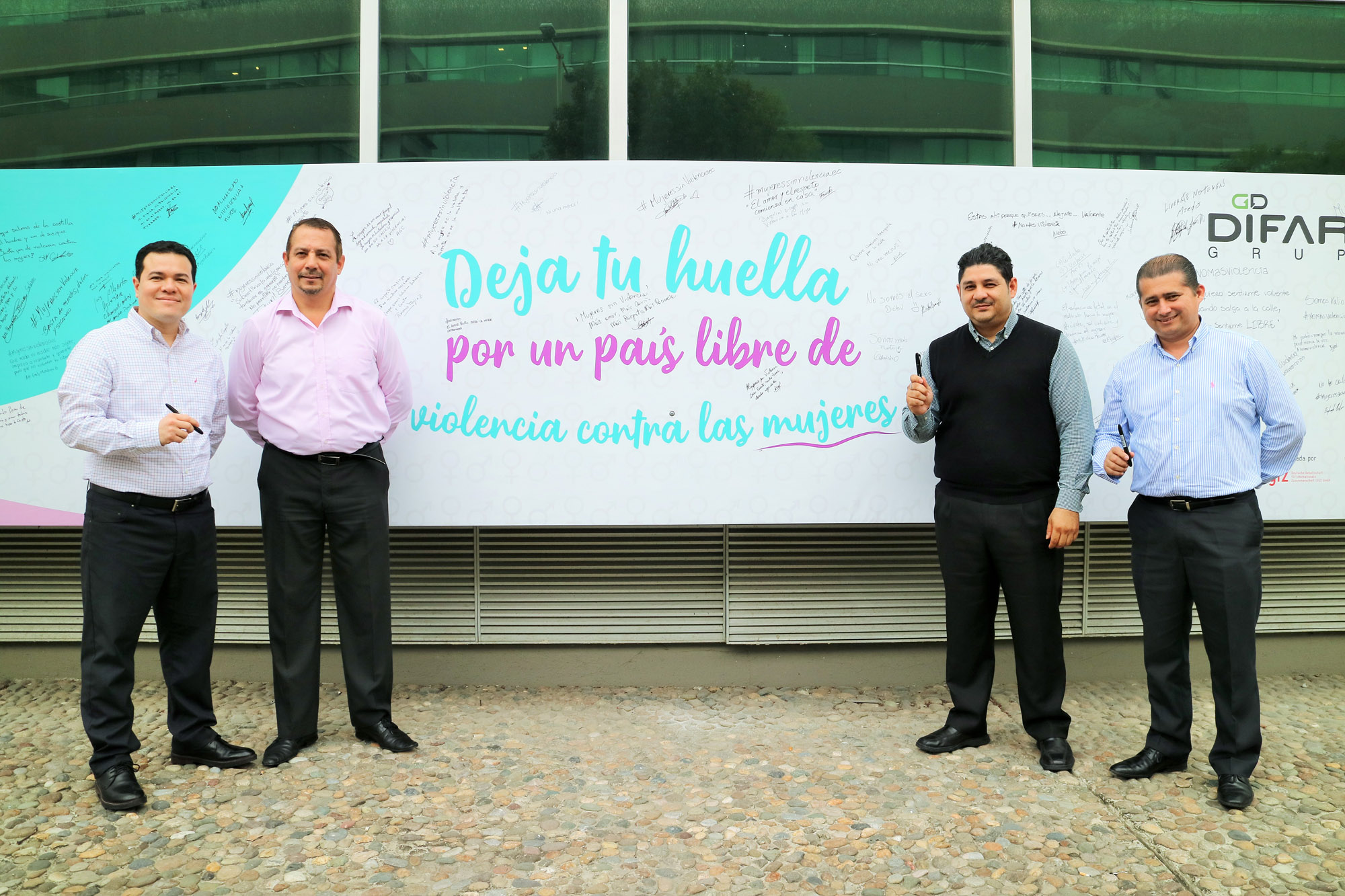 DIFARE se une a la campaña #MujeresSinViolenciaEC