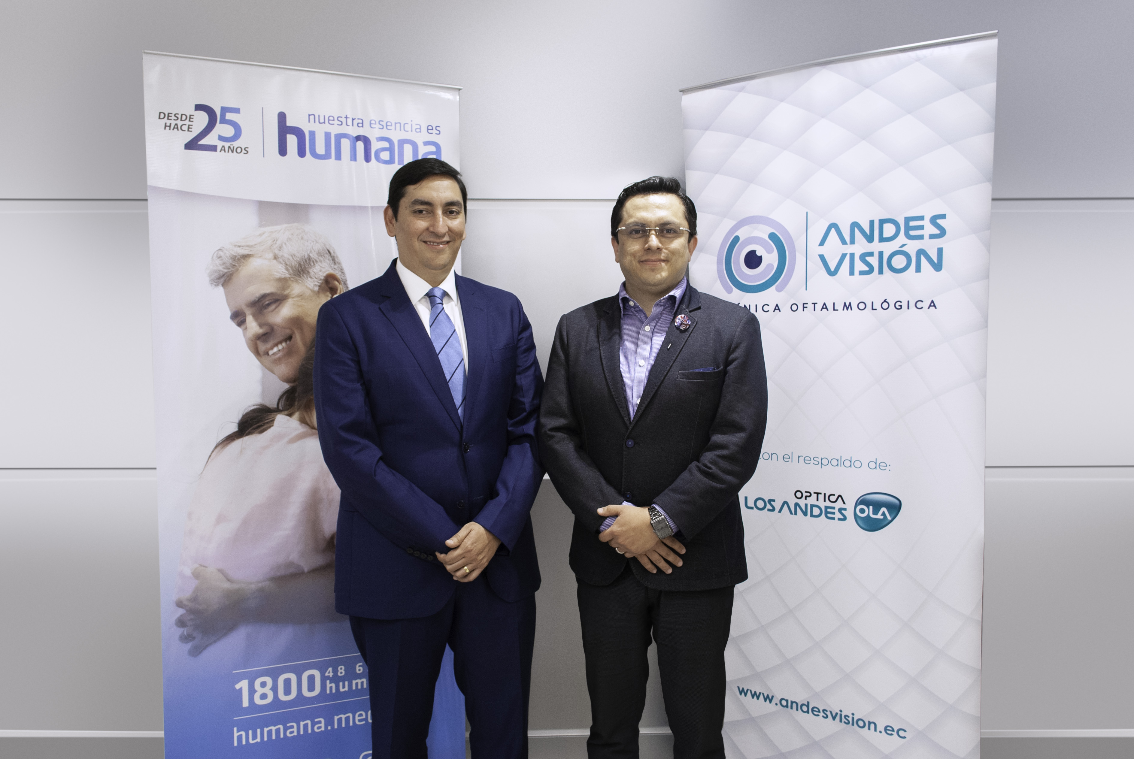 CLÍNICA ANDES VISIÓN FIRMÓ UNA ALIANZA ESTRATÉGICA CON HUMANA S.A.