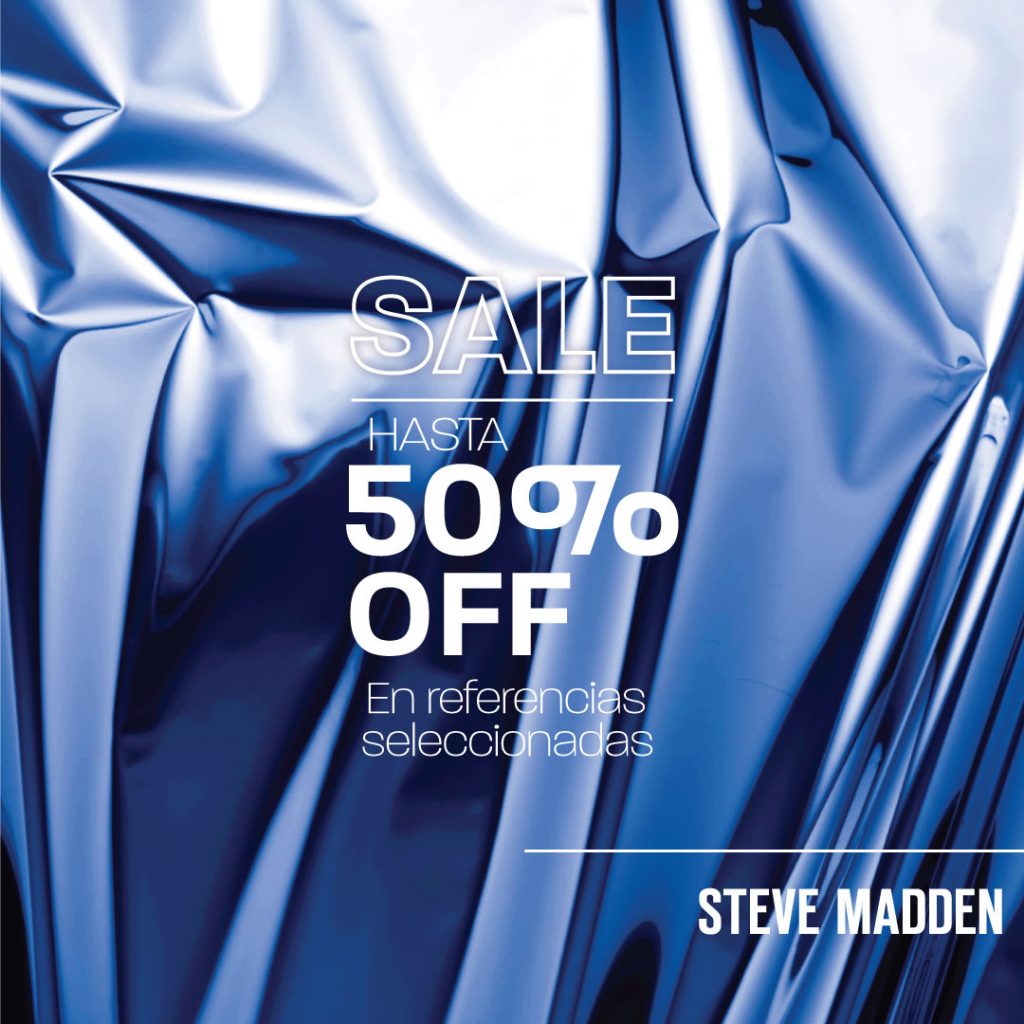 ENERO ES DESCUENTOS EN STEVE MADDEN Y THE NORTH FACE®