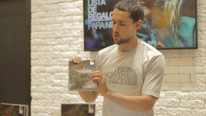 EL ESCALADOR ECUATORIANO FELIPE PROAÑO LANZA EL VOL 2 DE SU LIBRO RUTAS DE ESCALADA EN ECUADOR