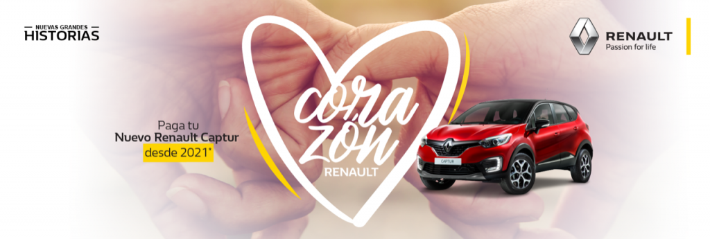 Corazón Renault CAPTUR ON LINE