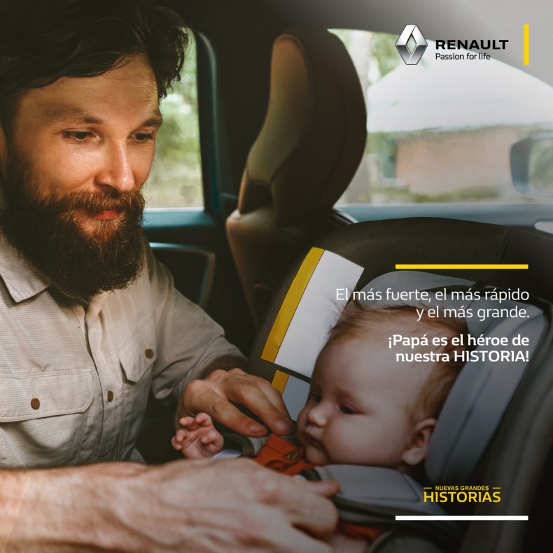 RENAULT LE DESEA UN FELIZ DÍA A PAPÁ RENAULT LE DESEA UN FELIZ DÍA A PAPÁ