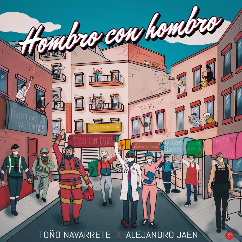 Hombro con Hombro de Toño Navarrete y Alejandro Jaen, es un himno a la motivación general.