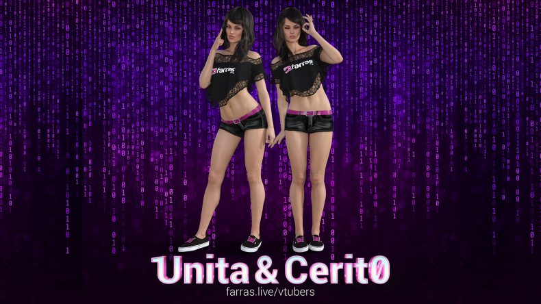 Holaa Mundo somos "Unita & Cerito" y somos las Farras.live/vtubers Holaa Mundo somos "Unita & Cerito" y somos las Farras.live/vtubers