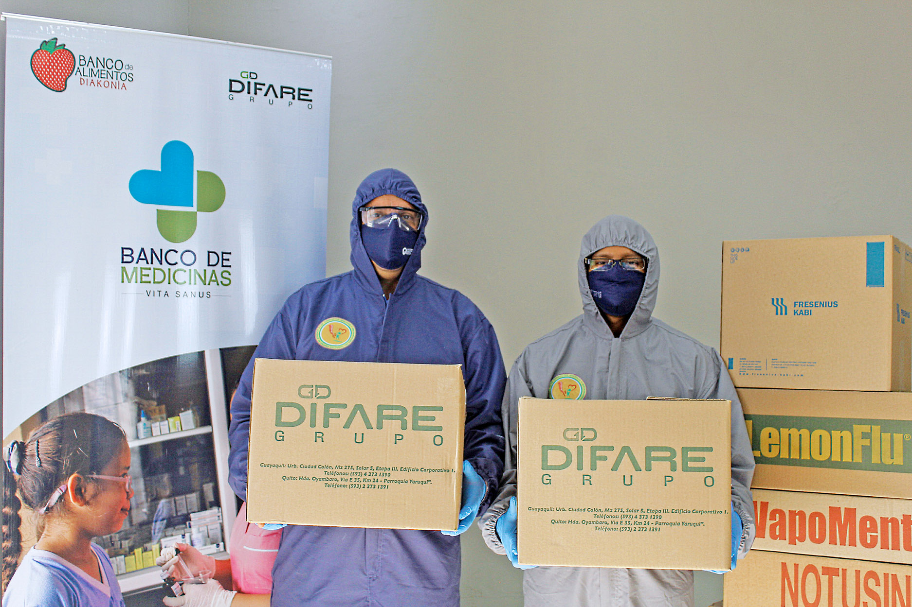 VITA SANUS, Banco de Medicinas ofrece aporte a personas vulnerables en pandemia