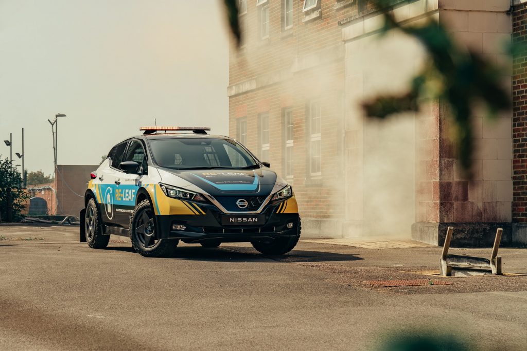 Nissan RE-LEAF: electricidad donde sea y cuando sea