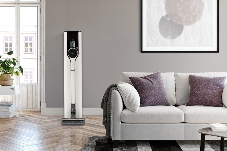 EL NUEVO LG CORDZEROThinQ VAC CON ESTACIÓN DE CARGA RENOVADA SIMPLIFICA LAS LABORES DE LIMPIEZA