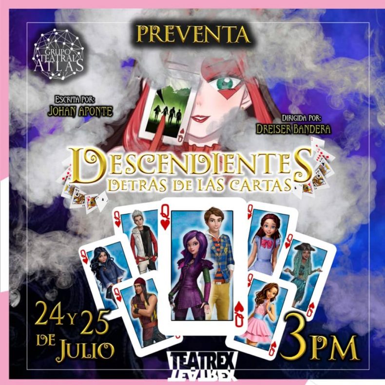 Descendientes: Detrás de las cartas, llega a Teatrex El Bosque