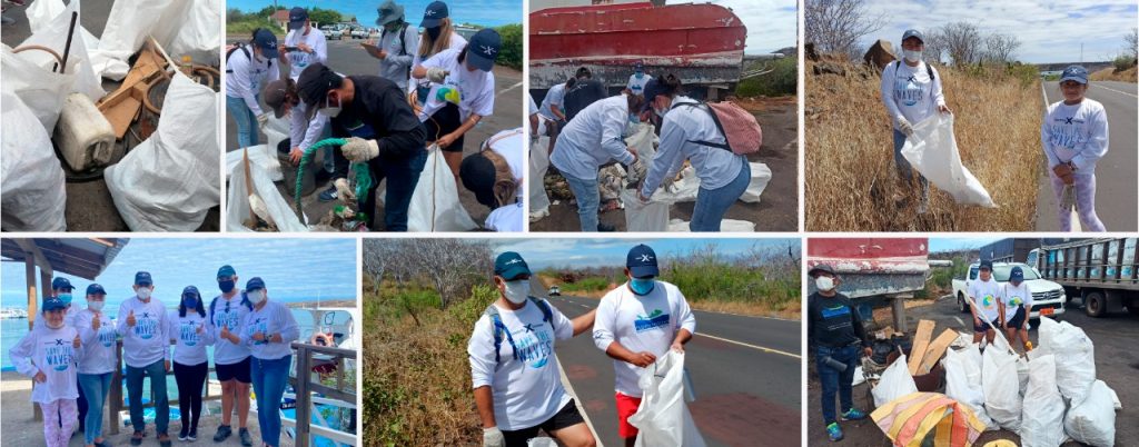 CELEBRITY CRUISES SE SUMÓ A LA GRAN JORNADA DE LIMPIEZA COSTERA EN GALÁPAGOS