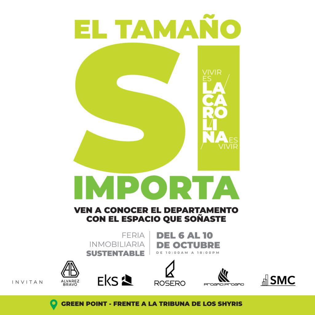Feria inmobiliaria de edificios sustentables en el hipercentro de Quito