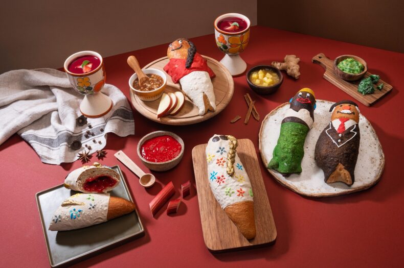 Revive este mes la tradición de la colada morada con personajes icónicos de la cultura nacional