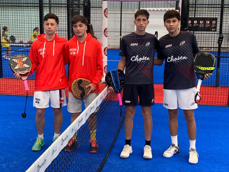 Juvenil de pádel deja en alto el nombre del país