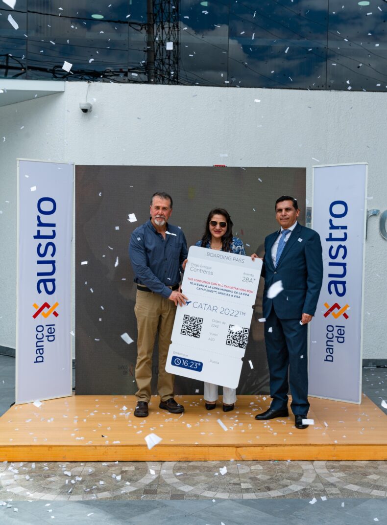 Banco del Austro S.A. y Visa Inc., premian a sus clientes con un viaje a Catar