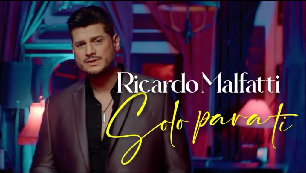 El cantautor Italo-Venezolano Ricardo Malfatti presenta su nuevo tema promocional Solo para ti